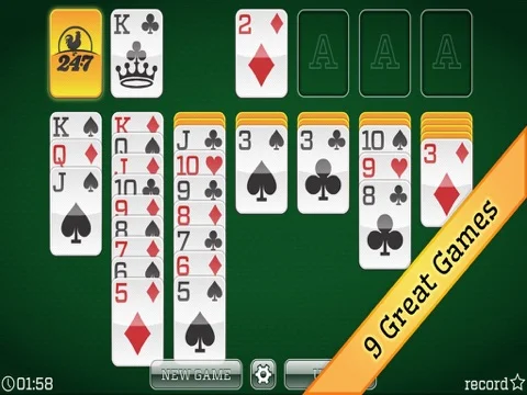 Solitaire two suits